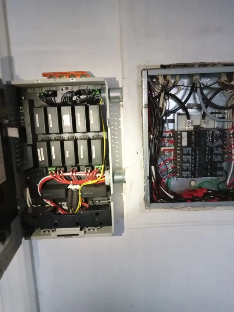 Electrical panel upgrade completed for Carbon Monoxide Detector Installation in Kenton